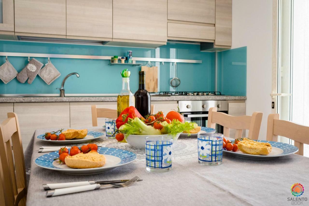 Perle Del Mare - Appartamenti Di Pregio 70M Spiaggia Pescoluse 마리나 디 페스콜루스 외부 사진