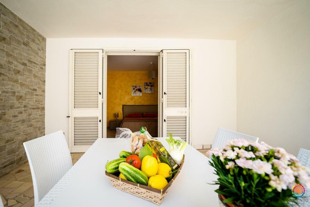 Perle Del Mare - Appartamenti Di Pregio 70M Spiaggia Pescoluse 마리나 디 페스콜루스 외부 사진