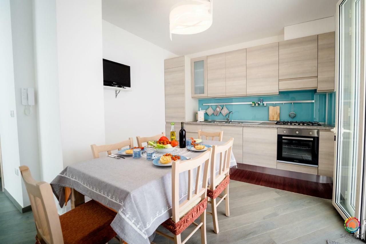 Perle Del Mare - Appartamenti Di Pregio 70M Spiaggia Pescoluse 마리나 디 페스콜루스 외부 사진