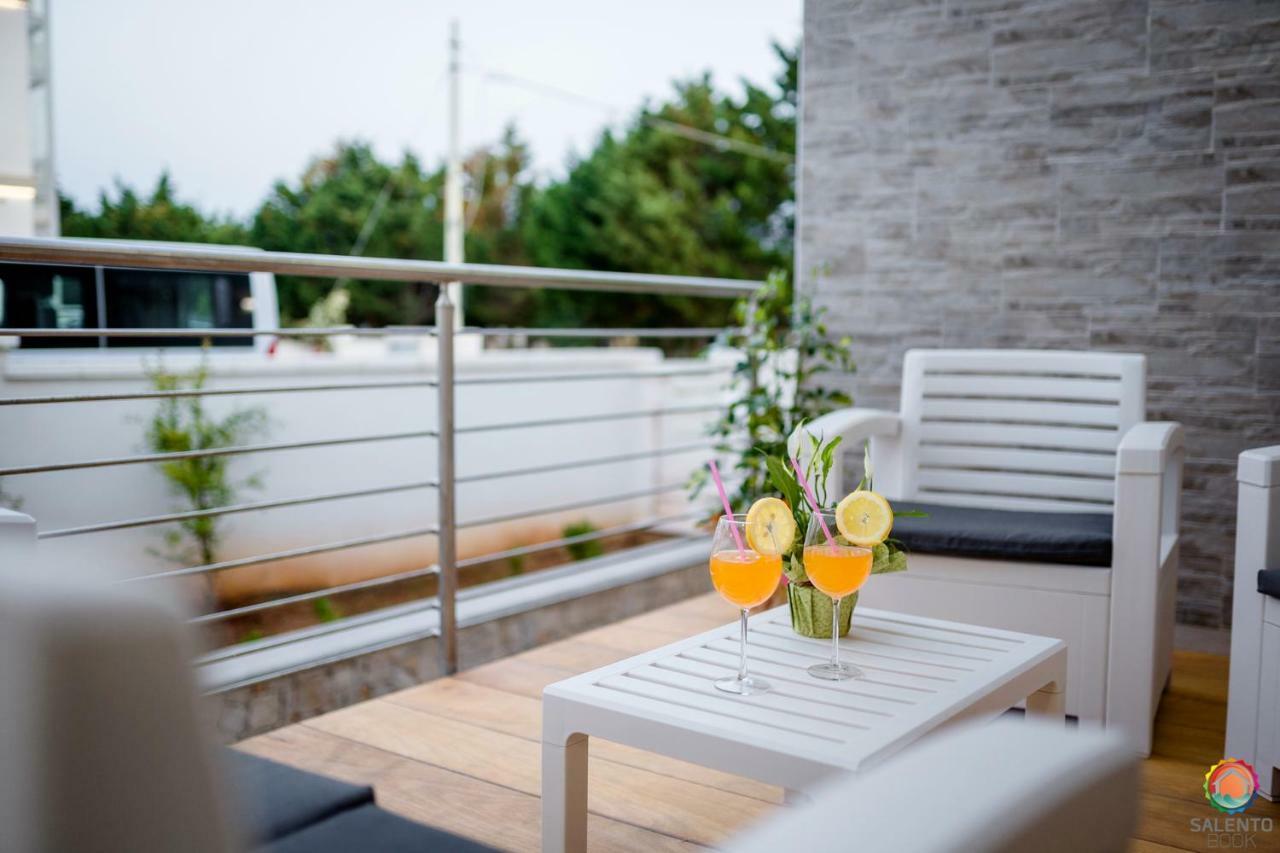 Perle Del Mare - Appartamenti Di Pregio 70M Spiaggia Pescoluse 마리나 디 페스콜루스 외부 사진